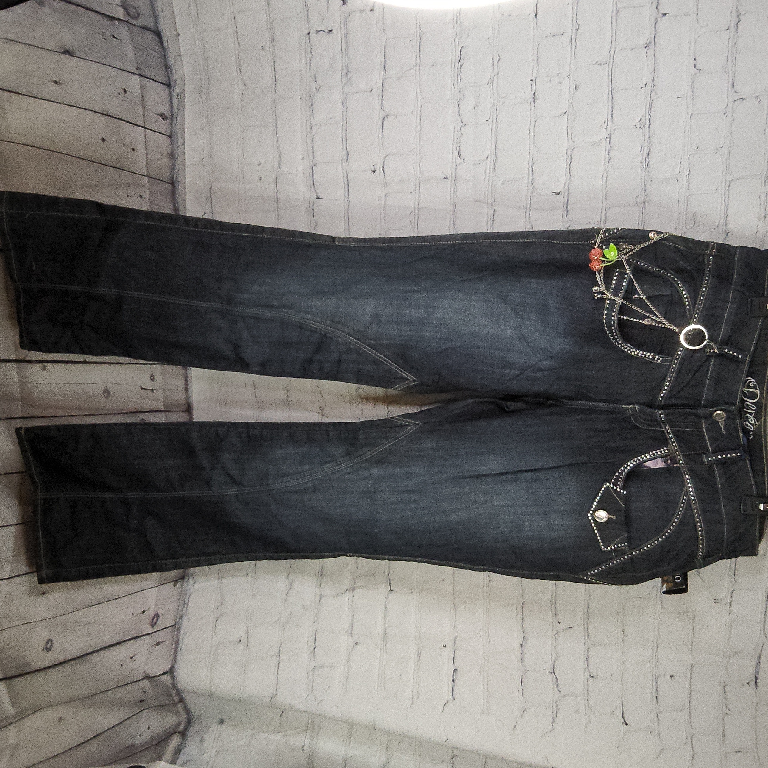 Vintage Dereon Beyonce Knowles Renaissace Tour Queen Plus Size Boot Cut Jeans